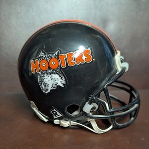 Hooters Riddell Black Football Mini Helmet VERY RARE